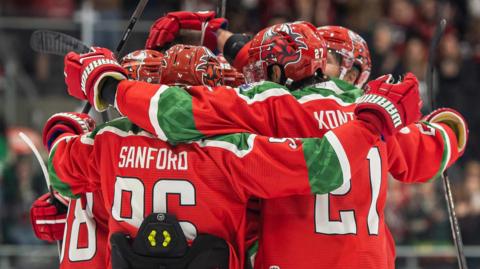 Cardiff Devils celebrate