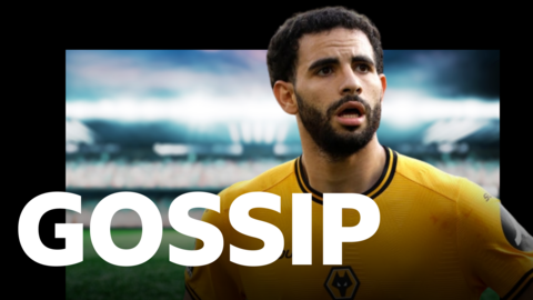 Rayan Ait-Nouri and the BBC Gossip logo