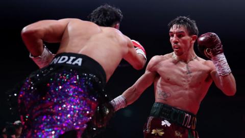 Michael Conlan in action during his win against Asad Asif Khan