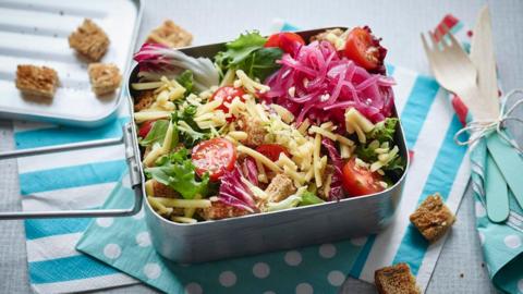 Ploughman's lunch salad