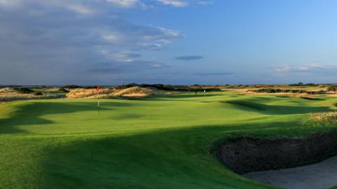 A general view of the Old Course St Andrews