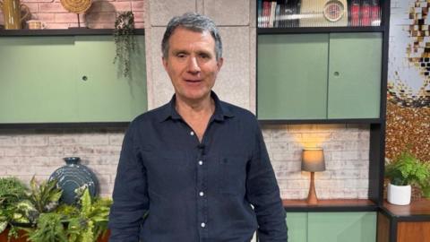 David Shuckman in the Morning Live studio