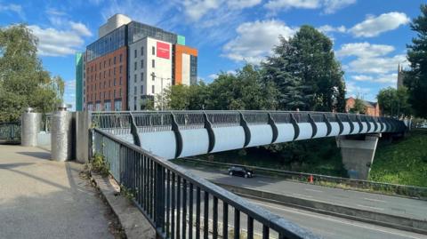 Bridge over St Alkmund's Way