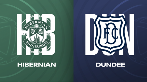 Hibernian and Dundee badges