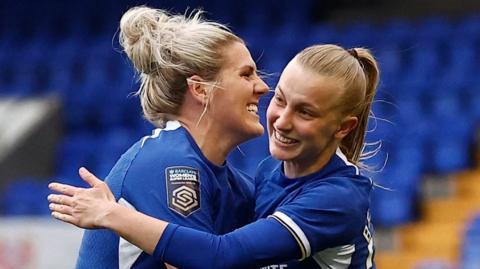 Millie Bright and Aggie Beever Jones