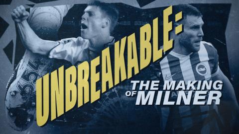 The programme graphic for Unbreakable: The Making Of James Milner
