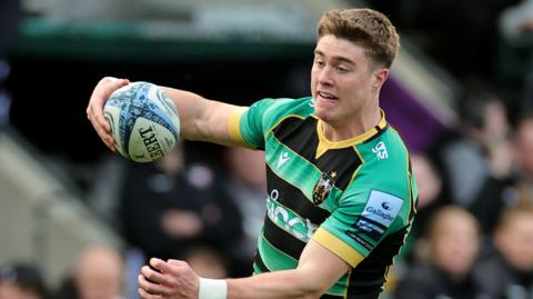 Tommy Freeman of Northampton Saints