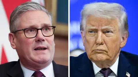 Starmer and Trump
