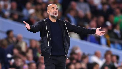 Manchester City manager Pep Guardiola