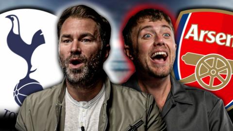 Eddie Hearn and Roman Kemp debate hot topics around north London derby