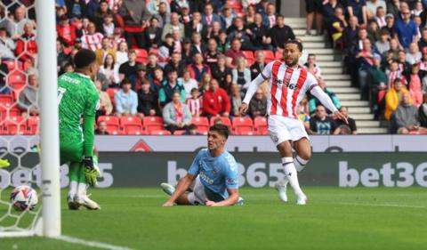 Stoke substitute Lewis Baker scored just two minutes after coming on, almost with his first touch