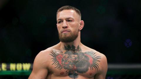 Conor McGregor before facing Dustin Poirier in July 2021