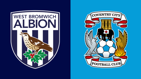 West Bromnwich Albion and Coventry City football club crests