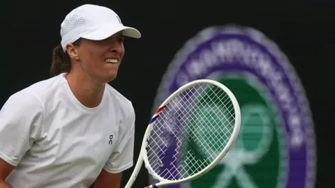 Katie Boulter in action