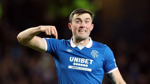 John Souttar in action for Rangers