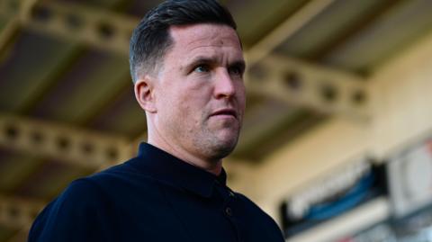 Exeter City boss Gary Caldwell 