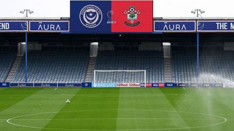 Fratton Park before the south coast derby