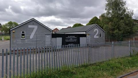 Former sea cadets buildings in Grove Road, Caterham