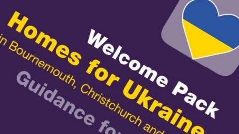 Ukrainian refugee welcome booklet