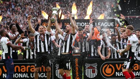 Grimsby celebrate