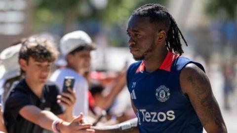 Manchester United defender Aaron Wan-Bissaka