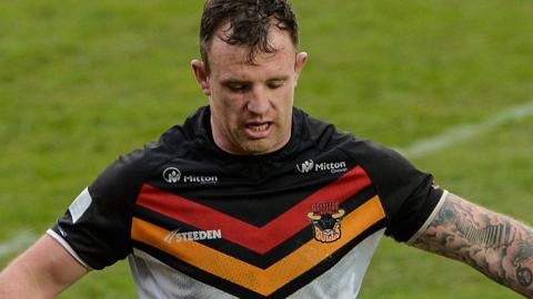 George Flanagan in action for Bradford Bulls