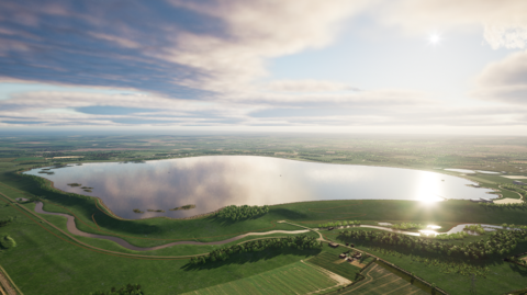 CGI of the new reservoir