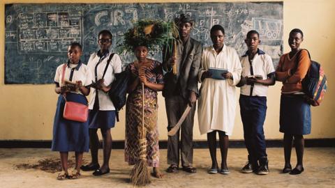 The group of young people who produce plays about hygiene