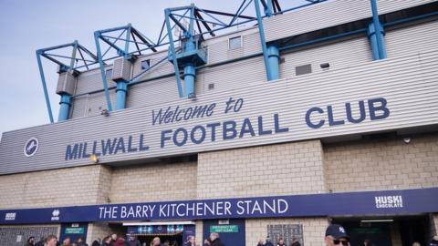 Millwall's football stadium The Den