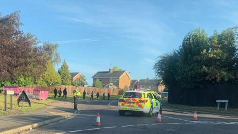 Closed off Peterborough street