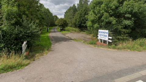 Entrance to the Rosmini Centre off the A46