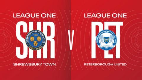 Shrewsbury Town v Peterborough United