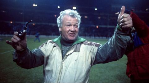 Former Northern Ireland manager the late Billy Bingham