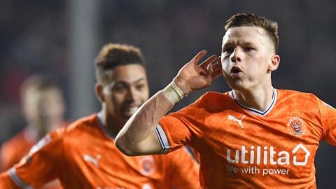 Blackpool celebrate