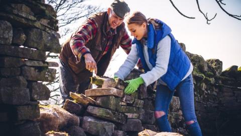 dry stone wall