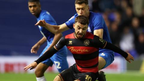 Birmingham v QPR match action