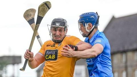 Domhnall Nugent in action against Dublin