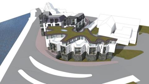 Proposed development for the former Dunraven Court site