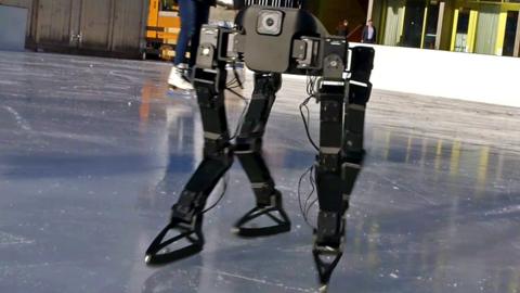 ETH Zirch's ice skating robot