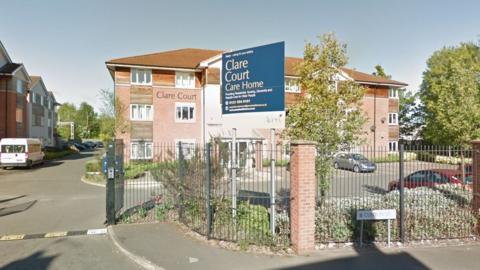 Clare Court Care Home in Birmingham