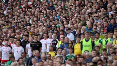 Spectators packed into Croke Park for last year's All-Ireland Football semi-final between Kerry and Tyrone