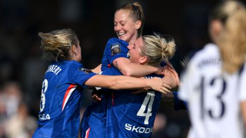 Keira Walsh's previous WSL goal came against Leicester City in November 2021