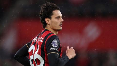  Enes Unal of Bournemouth during the Premier League match between Bournemouth and Nottingham Forest 