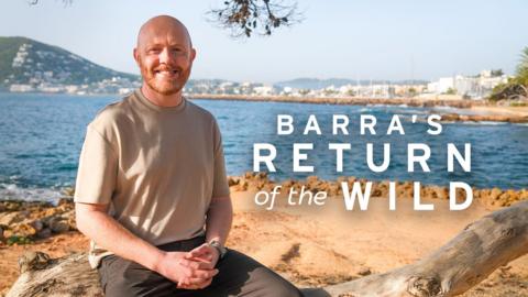 Barra Best sits on a branch alongside blue sea