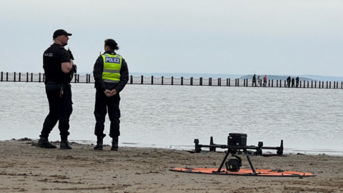 Weston Marine Lake being searched by police