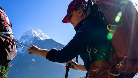 The expedition company are already planning their next visually-impaired trip to the Himalayas