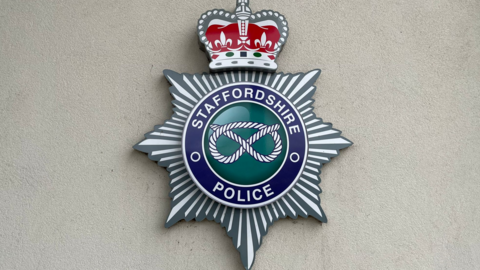 Staffordshire Police sign