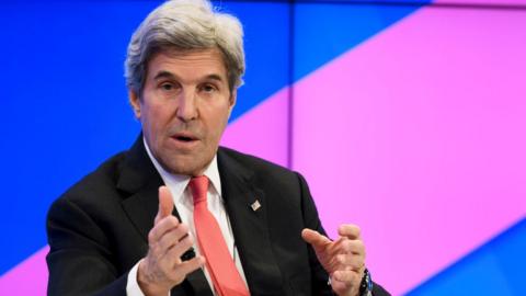 John Kerry, 17 Jan 17 in Davos