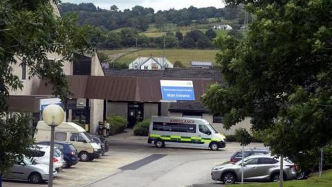 A general view of Westmorland General Hospital