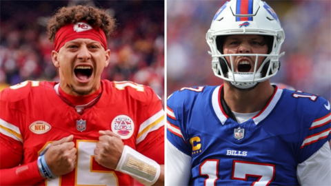 Patrick Mahomes and Josh Allen